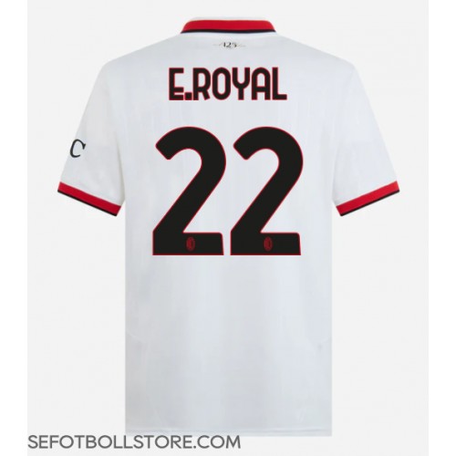 AC Milan Emerson Royal #22 Replika Bortatröja 2024-25 Kortärmad